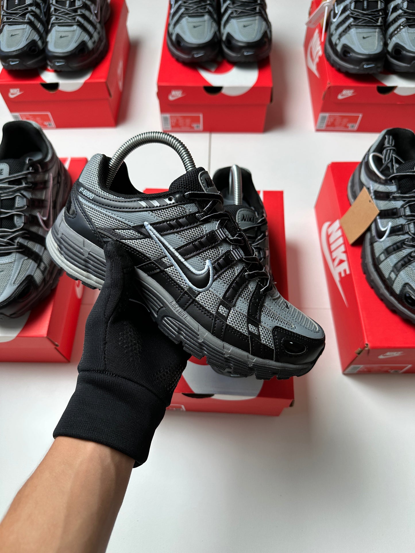 NIKE P6000 GREY BLACK