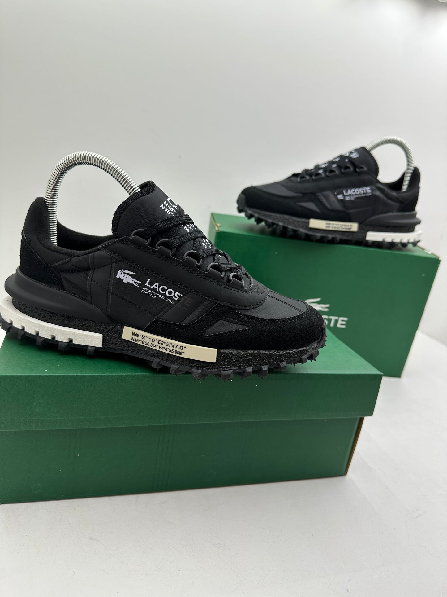 Zapatilla Lacoste Élite Active Black & White