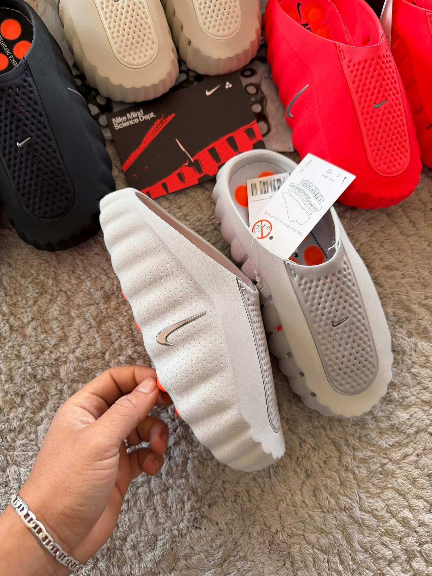 Chanclas Nike Miller Grey