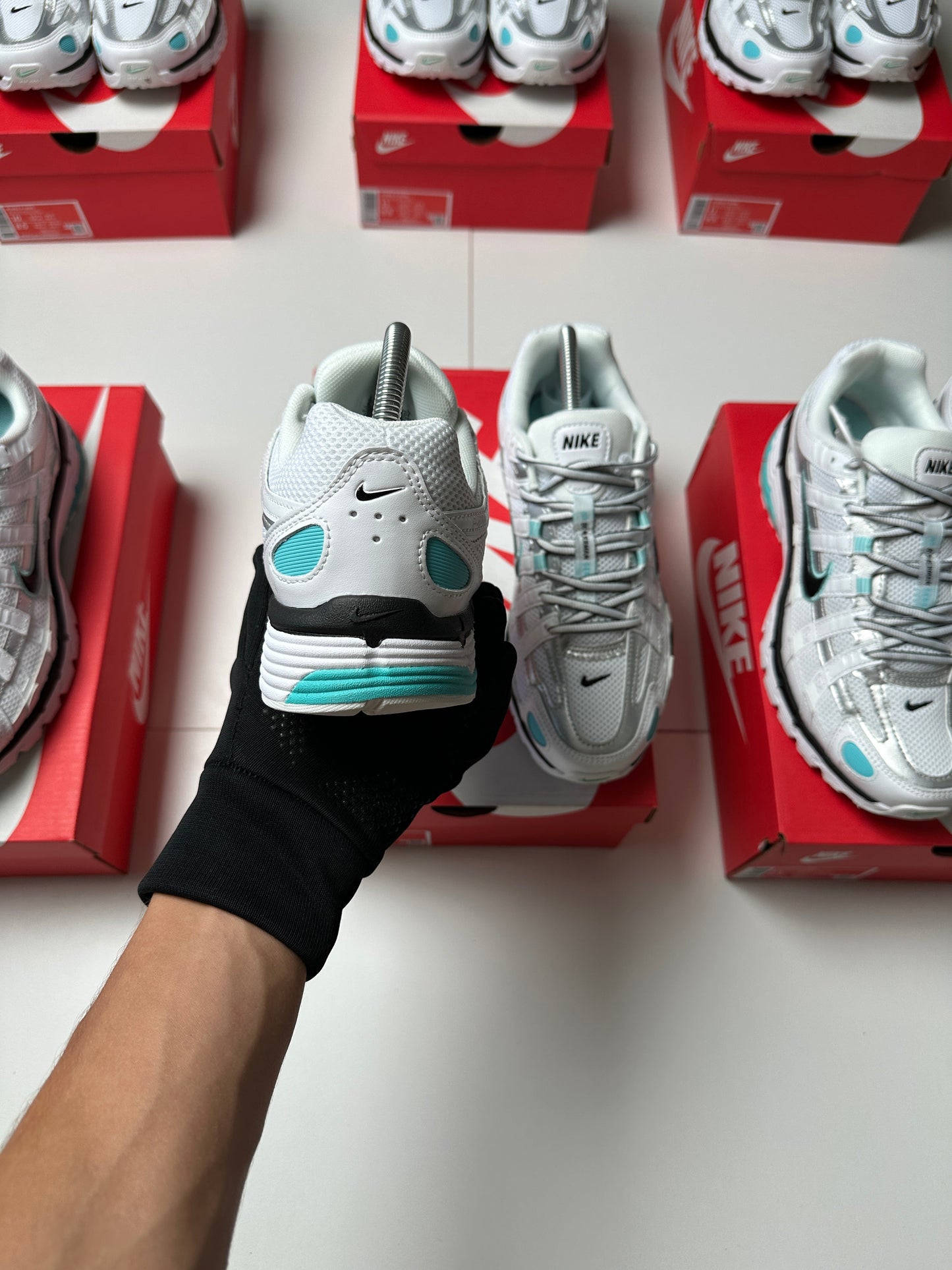 NIKE P6000 WHITE BLUE