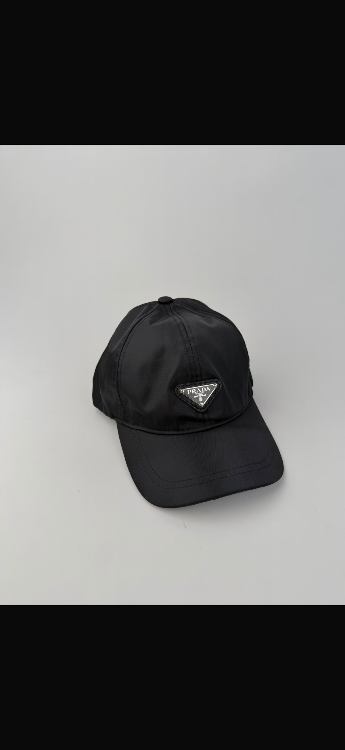 GORRA PRADA NYLON BLACK