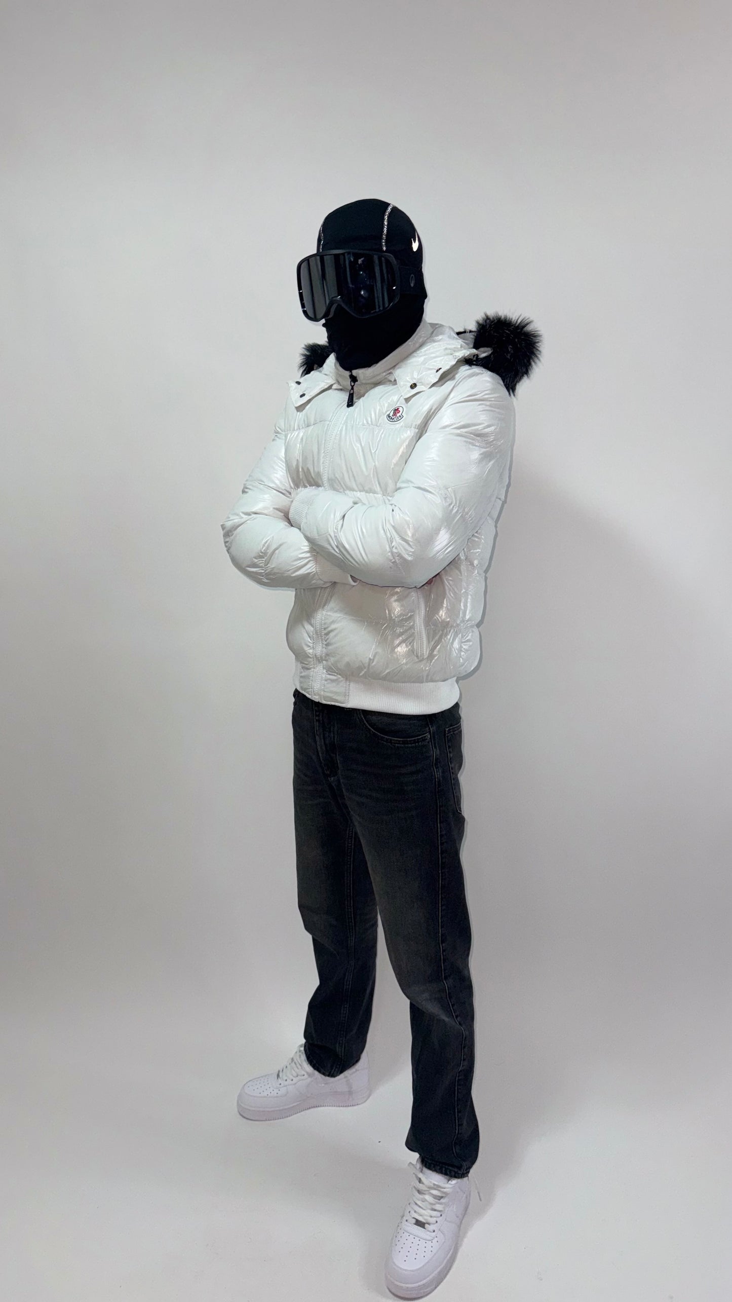 Chaqueta Moncler Blanca