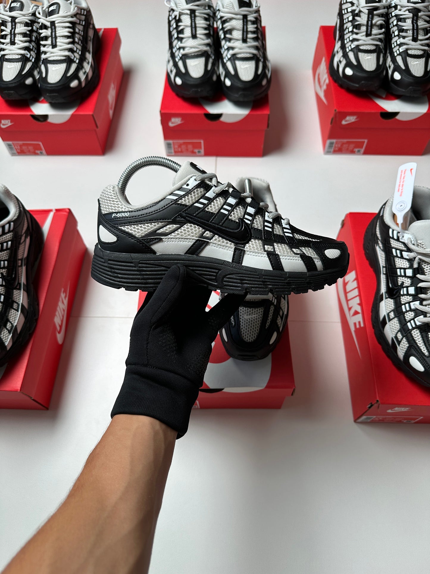 NIKE P6000 GREY BLACK