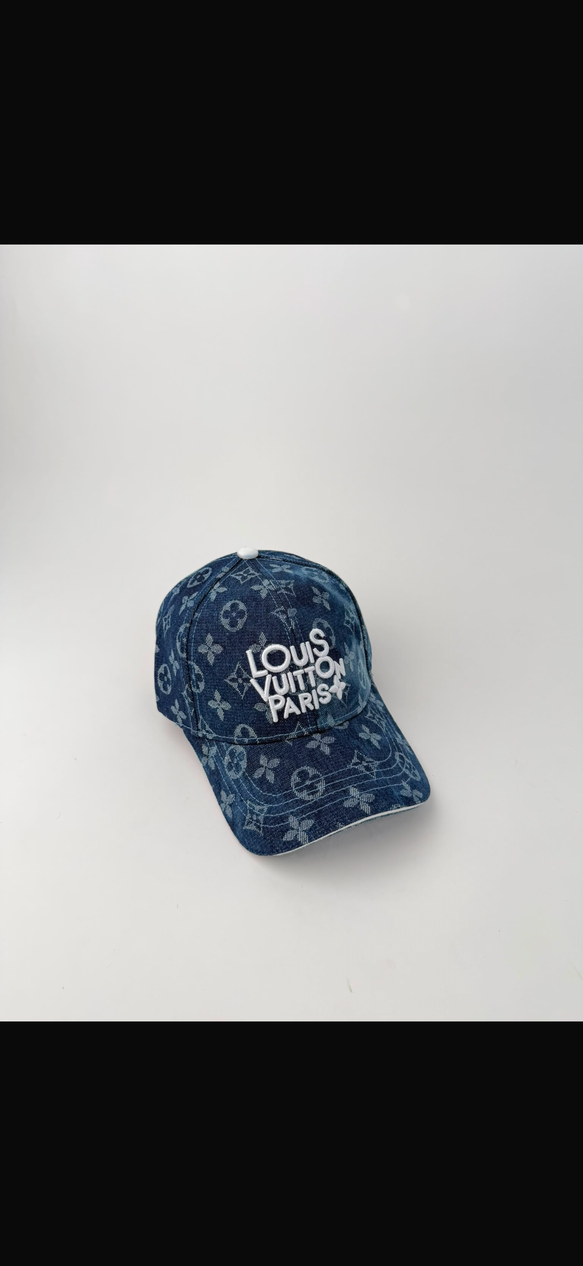 GORRA LOUIS VUITTON BLUE DENIM