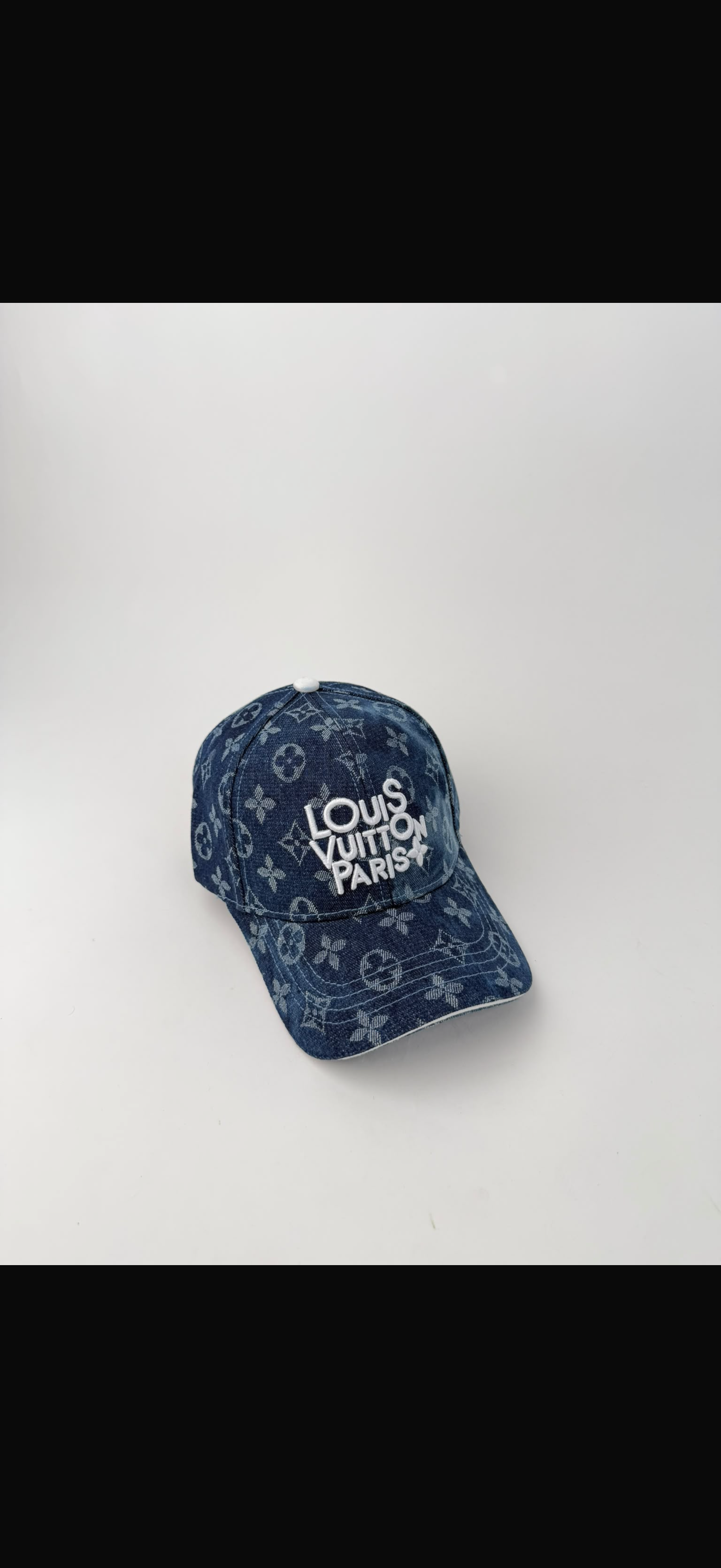 GORRA LOUIS VUITTON BLUE DENIM
