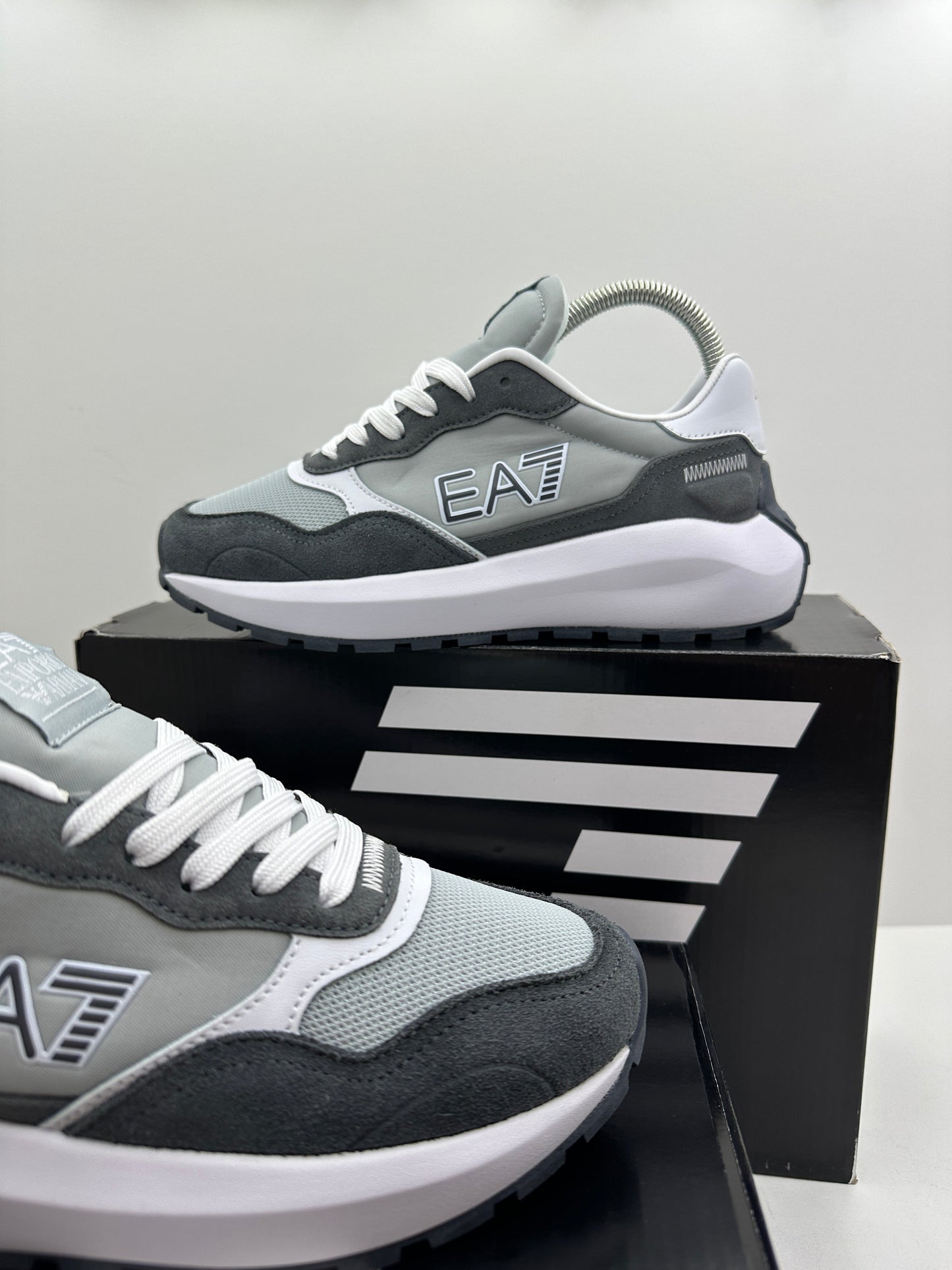 ZAPATILLAS EA7 GREY & WHITE