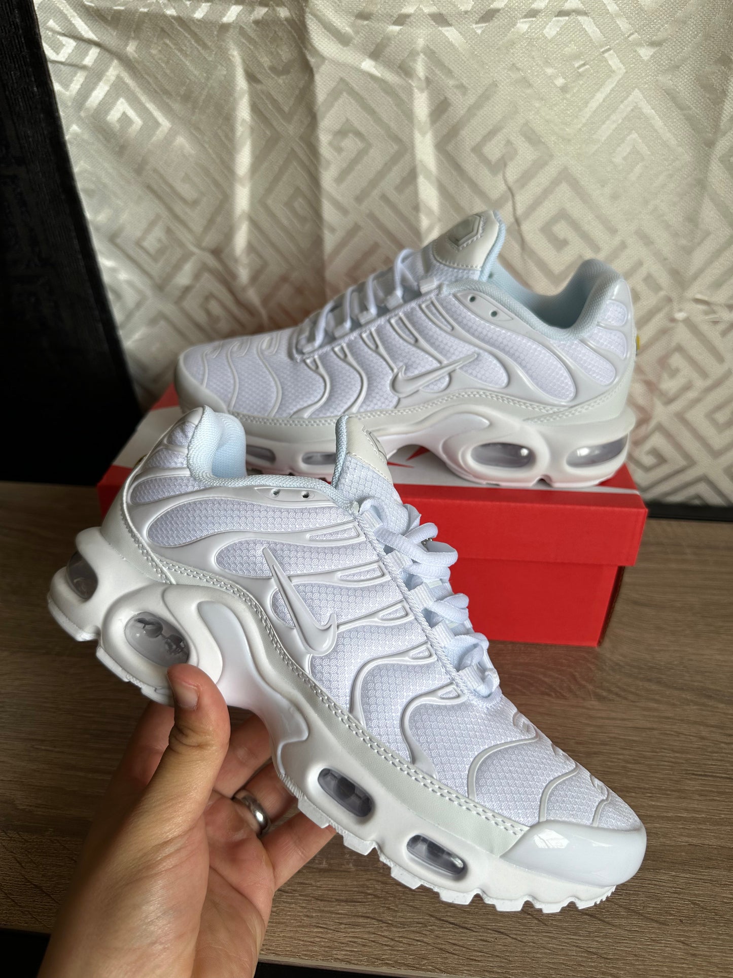 NIKE TN ALL WHITE 🔥