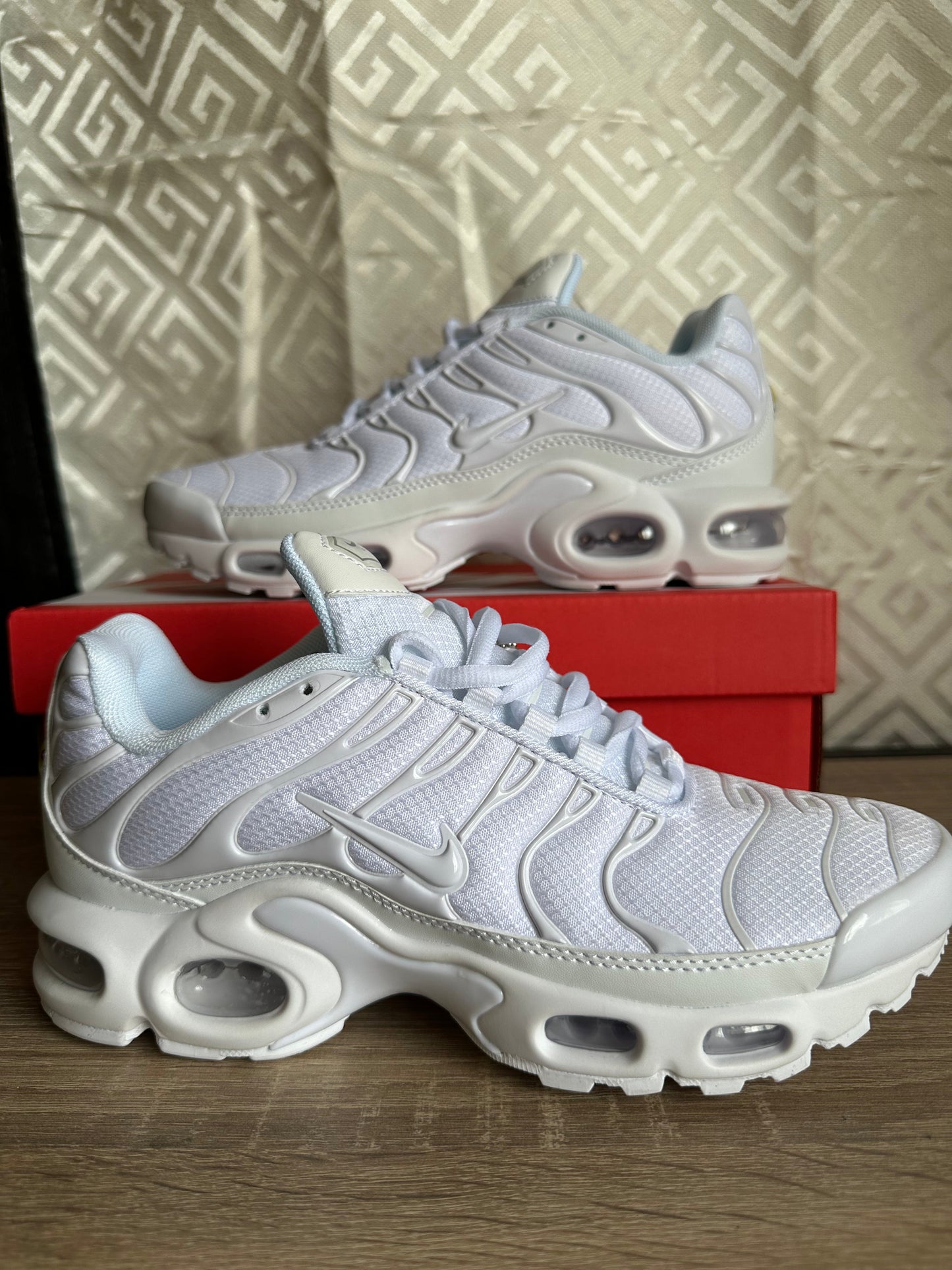 NIKE TN ALL WHITE 🔥