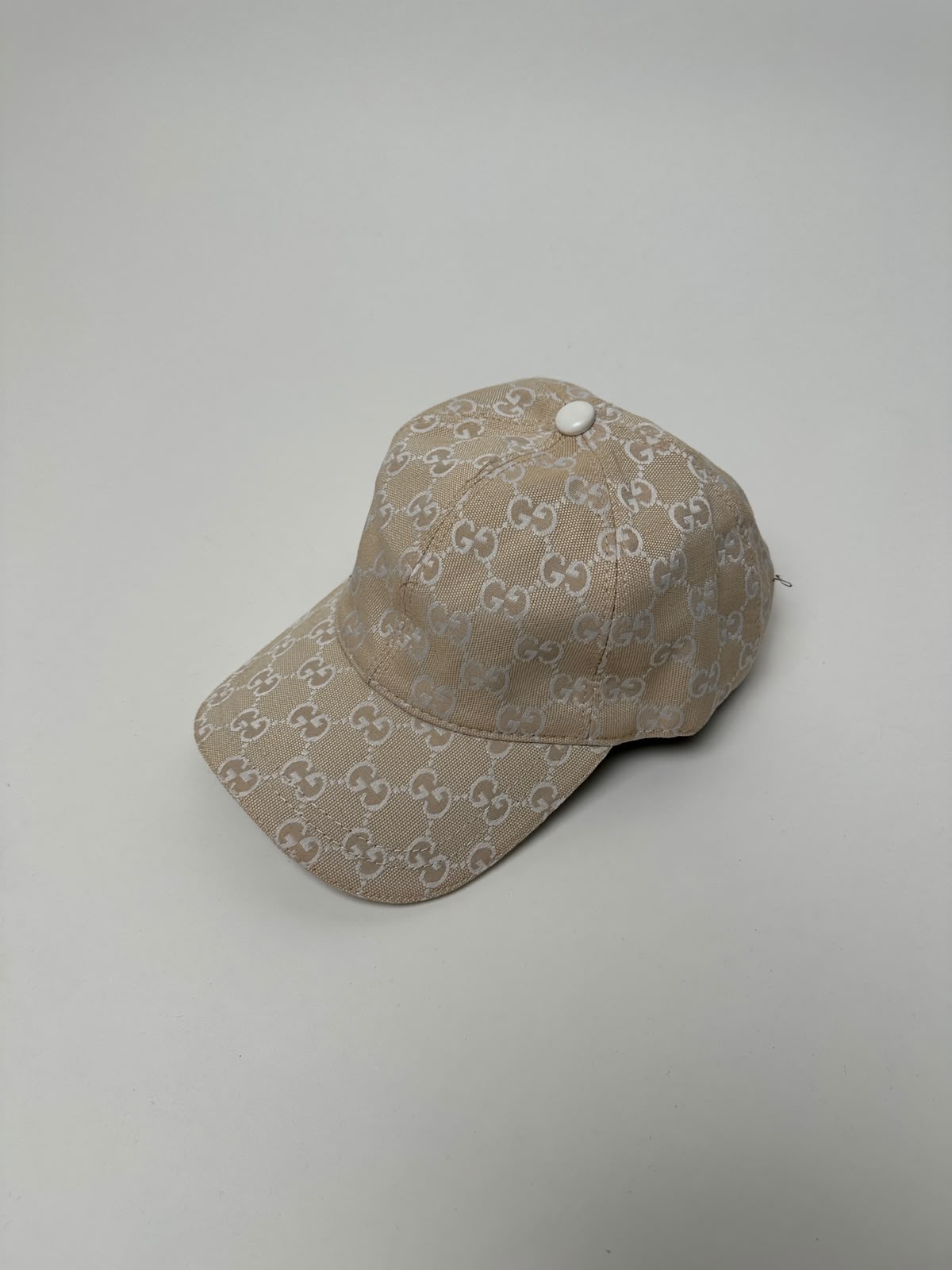 GORRA GUCCI BEIGE CANVAS